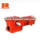 Helical industrial worm gear motor