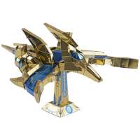 3D Metal Puzzle Figure Toy Star Craft Protoss Phoenix model Laser Cut Assemble Jigsaw Puzzle 3D Models Gift Toys For Children