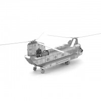 Metal DIY assembly model 3D puzzle Chinook CH47 Helicopter teaches children Holiday gifts