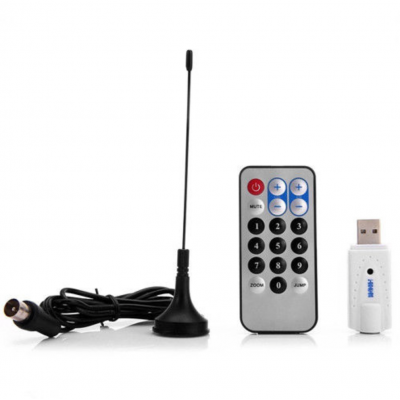 RTL-SDR FM+DAB DVB-T USB 2.0 Digital TV Stick RTL2832U + R820T Tuner Receiver