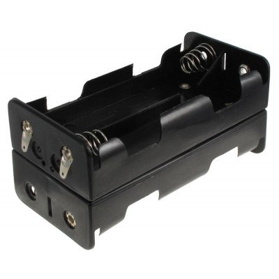 8 C battery holder with solder tabs, C cell battery holder