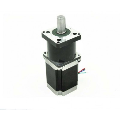 4 or 6 wires planetary gearbox nema 23 geared stepper motor