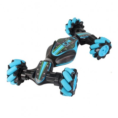 Mecanum Wheel RC Car with Gesture Sensing 4WD twisting  dancing led music Offroad Vehicle Toy Watch Control Stunt Car 1:10 2.4G